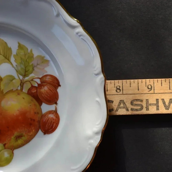 Vtg Winterling Bavaria Germany fruit plate  set - Picture 8 of 8